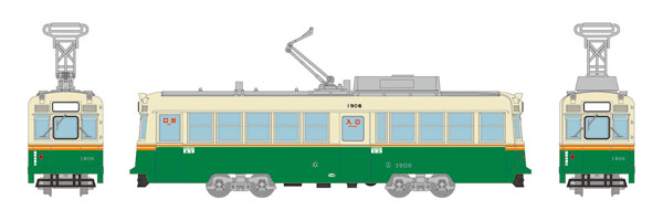 鉄道コレクション 広島電鉄1900形1906号[トミーテック]