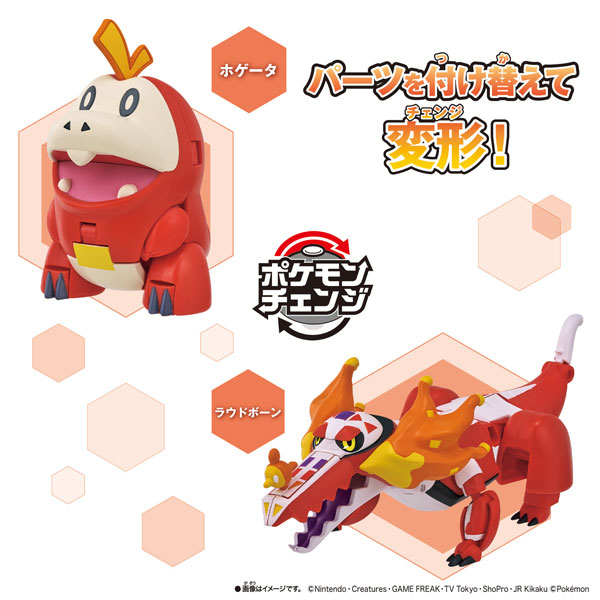 ポケチェンシリーズ ホゲータ/ラウドボーン[バンダイ]《発売済・在庫品》