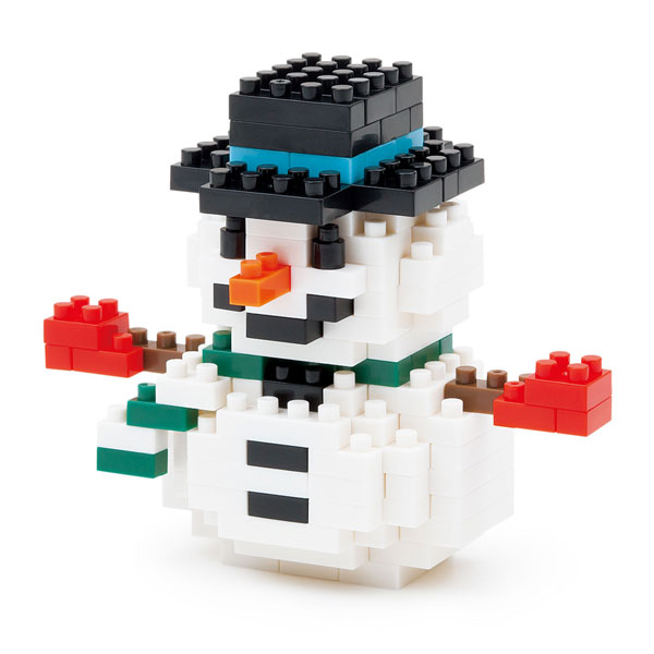 nanoblock(ナノブロック) NBC_064 雪だるま（再販）[カワダ]《発売済・在庫品》