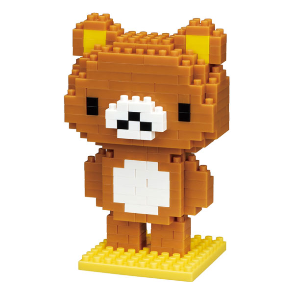 nanoblock(ナノブロック) NBCC_033 リラックマ（再販）[カワダ]《発売済・在庫品》