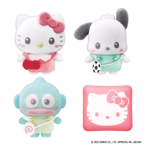 ききょう　ハンギョドン　ポチャッコ　オレンジキティ以外 ぷちとも Sanrio characters ハローキティ＆ポチャッコ＆ハンギョドン