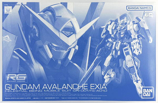 中古】(本体A-/箱B)RG 1/144 ガンダムアヴァランチエクシア