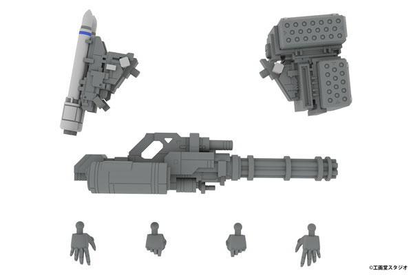 Nさま専用 5inch Mechanism POWERDoLLS2 拡張セットD 5inM 1/48 装甲歩兵用