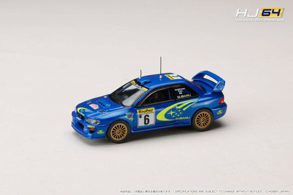 1/64 SUBARU IMPREZA WRC 1999 #6 (MONTE CARLO)[ホビージャパン]