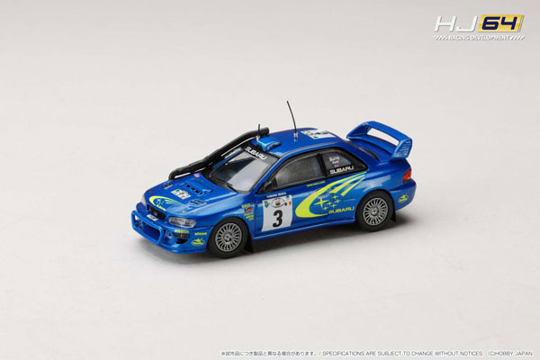 1/64 SUBARU IMPREZA WRC 2000 #3 (SAFARI)[ホビージャパン]