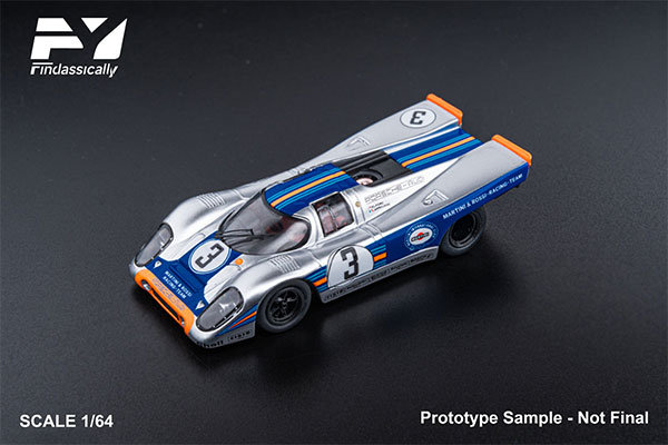 1/64 917K #3 Silver Winner 12h Sebring 1971 Elford Larrousse[Finclassically]《発売済・在庫品》