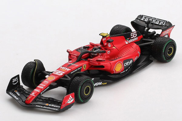 1/64 フェラーリ SF23 2023 #55 モナコグランプリ C. Sainz[BBR]《発売
