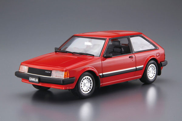 ザ・モデルカー No.80 1/24 マツダ BD ファミリア XG ’80 プラモデル[アオシマ]《１０月予約》