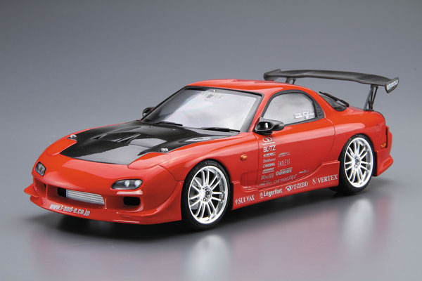 ザ・チューンドカー No.9 1/24 VERTEX FD3S RX-7 ’99 (マツダ) プラモデル[アオシマ]《１０月予約》