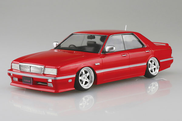 TLV Y31シーマ 改　OZオペラ ザ・チューンドカー No.14 1/24 Y31 シーマ 大林仕様 '89