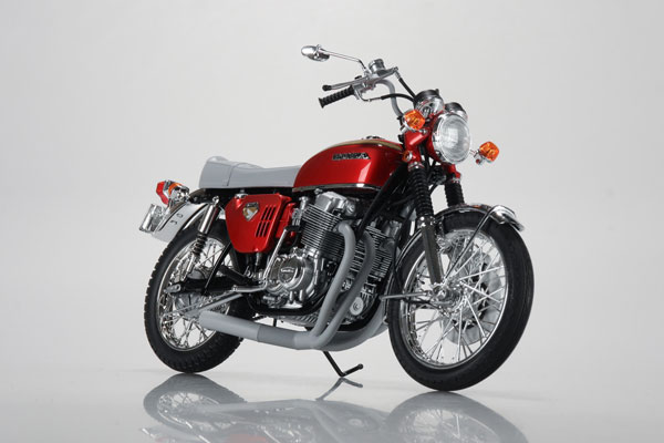 ザ・バイク No.23 1/12 ホンダ CB750 ドリーム CB750 FOUR ’69 カスタム プラモデル[アオシマ]《１２月予約》