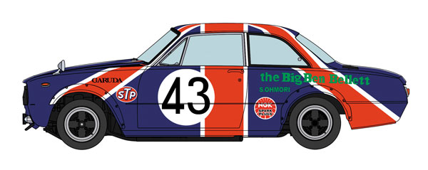 1/24 いすゞ ベレット 1600GTR “1971 日本グランプリ” プラモデル[ハセガワ]《０９月予約》