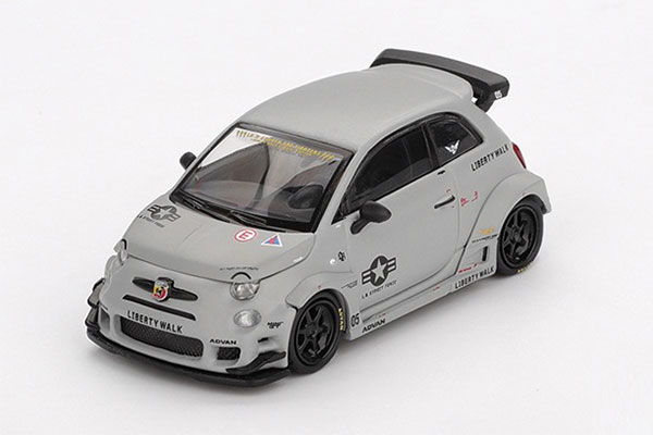 1/64 アバルト 595 LB-WORKS x Abas Works Fighters(左ハンドル)[MINI GT]《１０月予約》