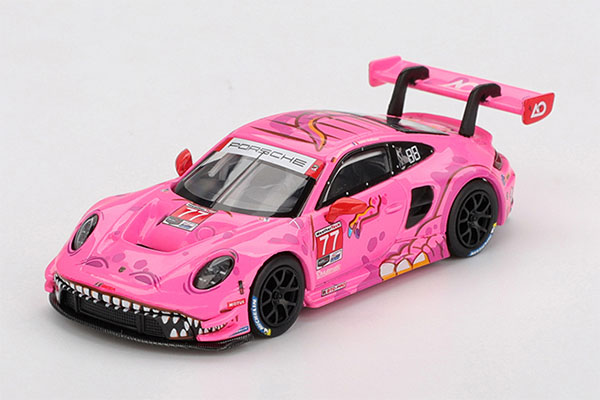 1/64 ポルシェ 911 GT3 R IMSA ロードアメリカ 2024 #77 AO Racing[MINI GT]《１０月予約》