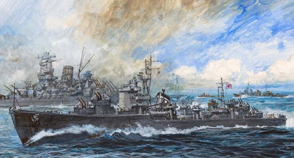 1/700 日本海軍 駆逐艦 涼月 1945 プラモデル（再販）[ピットロード]《在庫切れ》