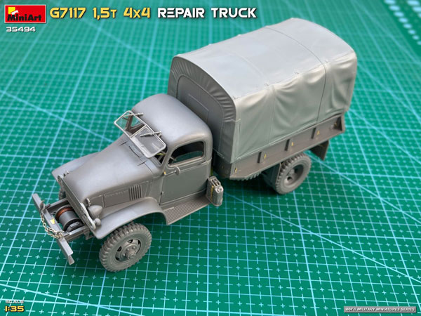1/35 G7117 1.5t 4x4 リペアトラック プラモデル[ミニアート]
