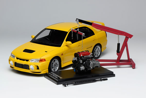 1/18 三菱 ランサー エボリューション EVO IV Dandelion Yellow