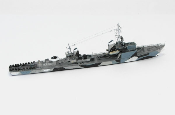 1/700 独海軍・T23哨戒艦1939年エルビング級 ル・アービル レジンキット[ニコモデル]《在庫切れ》