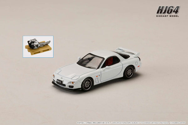 1/64 マツダ RX-7(FD3S) SPIRIT R TYPE A エンジンディスプレイ