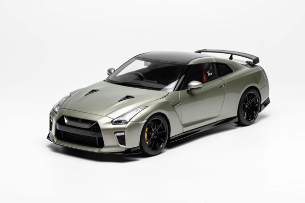 1/18 NISSAN GT-R (R35) Track Edition Engineered By NISMO T-Spec 2022 Millennium Jade[MOTORHELIX]