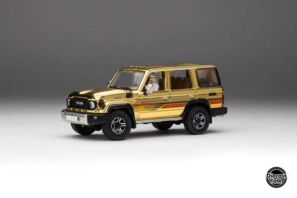 1/64 トヨタ ランドクルーザー 70 アラブ仕様 Gold Edition