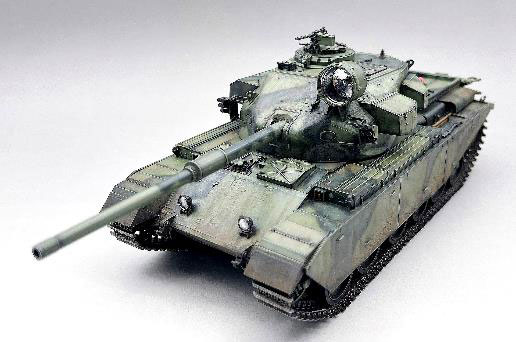 戦車　プラモデル完成品　1/35 スケール 1/35 イギリス 主力戦車 センチュリオン アクションX プラモデル