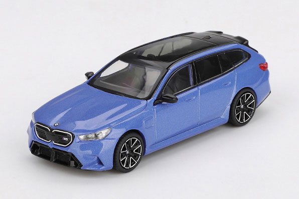 1/64 BMW M5 ツーリング (G99) マリーナベイブルーメタリック(左ハンドル)[MINI GT]《１０月予約》