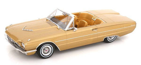 1/18 フォード サンダーバード コンバーチブル 1966 ゴールド