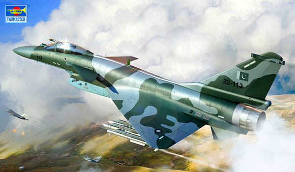 1/72 パキスタン空軍 J-10CE＆インド空軍 ラファール 2in1 プラモデル