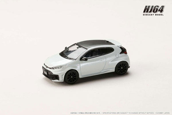 1/64 トヨタ GR ヤリス RZ ハイパフォーマンス 2024 プラチナ