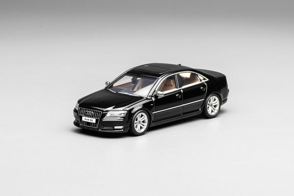 1/64 Audi S8 (D3) 2008 Brilliant Black[MOTORHELIX]