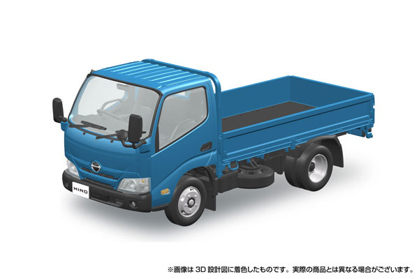 楽プラ スナップキット No.23-BE 日野 デュトロ 平ボデー(ブルー) プラモデル[アオシマ]《１２月予約》