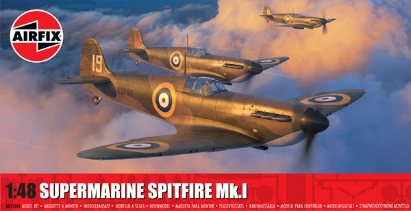 1/48 スーパーマリーン スピットファイア Mk.I プラモデル[エアフィックス]《１２月予約》