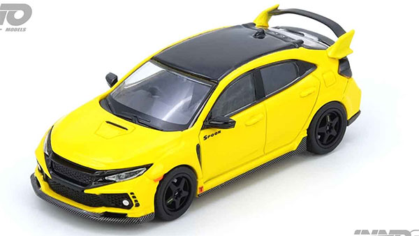 1/64 Honda シビック TYPE-R (FK8) Yellow[INNO Models]