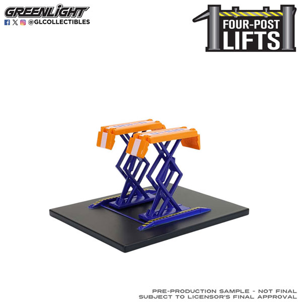 1/64 Auto Body Shop - Automotive Double Scissor Lifts Series 2 - Union 76[グリーンライト]