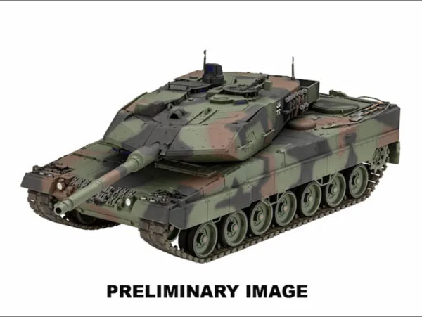 1/35 ドイツ連邦軍70周年 レオパルト2 A6A2限定版 プラモデル[ドイツレベル]