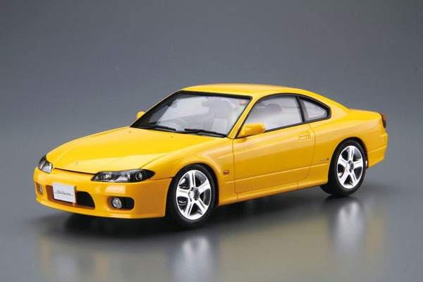 ザ・モデルカー No.99 1/24 ニッサン S15 シルビア Spec.R ’99 プラモデル[アオシマ]《１１月予約》