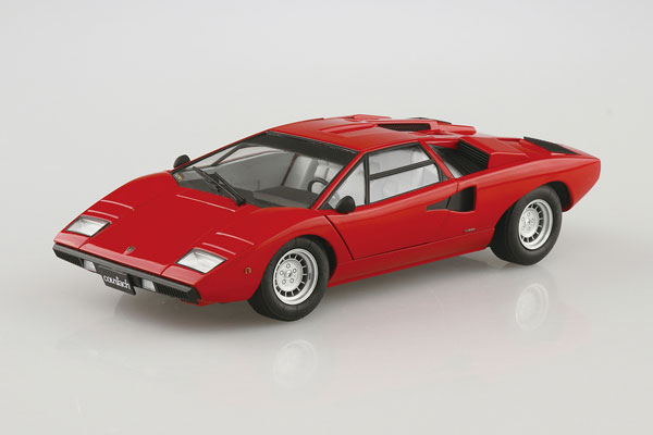 ザ・スーパーカー No.1 1/24 ’74 ランボルギーニ カウンタック LP400 プラモデル[アオシマ]《１１月予約》