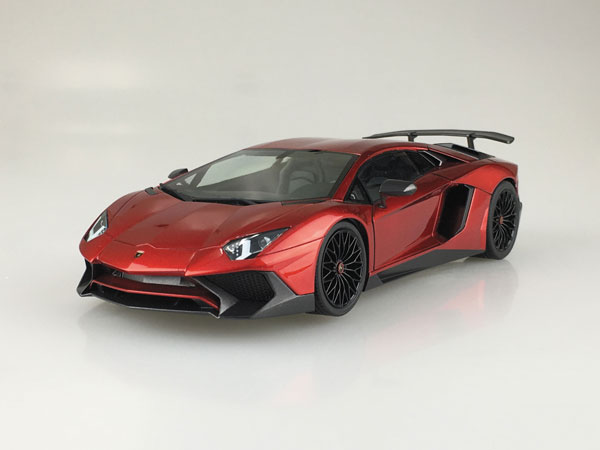 ザ・スーパーカー No.11 1/24 ’15 ランボルギーニ アヴェンタドール SV プラモデル[アオシマ]《１１月予約》