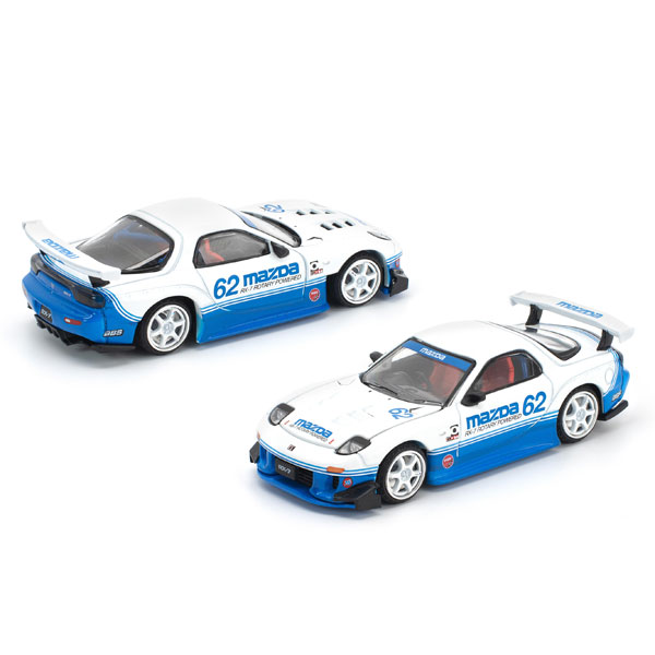 1/64 マツダ RX-7 (FD3S) ブルー/ホワイト[POP RACE]