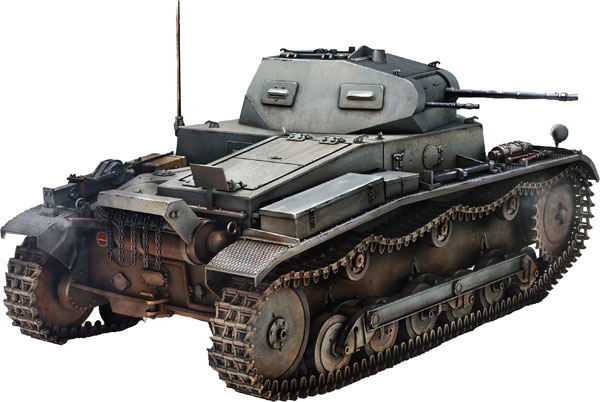 1/35 ドイツII号a1軽戦車 プラモデル[IBG]《09月予約》