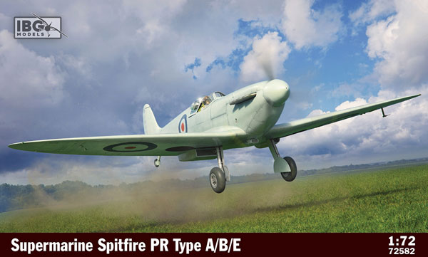 1/72 スピットファイア写真偵察機ABE各タイプ・コットンクラブ1939-40 プラモデル[IBG]《０９月予約》