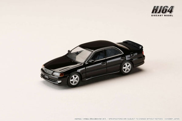 1/64 トヨタ チェイサー ツアラーV (JZX100) アーリーバージョン (1996) ブラック カスタマイズカラー[ホビージャパン]《発売済・在庫品》