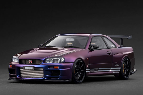 イグニッションモデル　TOP SECRET GT-R (BNR34) ignition model(イグニッションモデル) 1/18 (レジンモデル) TOP