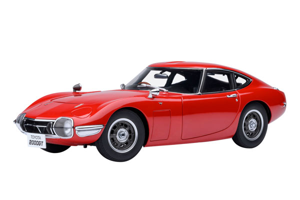 【USED美品】TOYOTA 2000GT 真紅の1/18ミニカー クラシック USED美品】TOYOTA 2000GT 真紅の1/18ミニカー クラシック