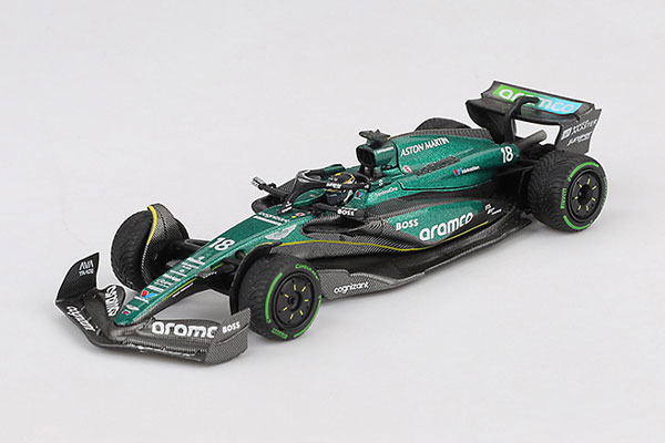 アストンマーチン F1ミニカー 1/18 1/64 アストンマーチン AMR24 F1 2024 #18 カナダグランプリ