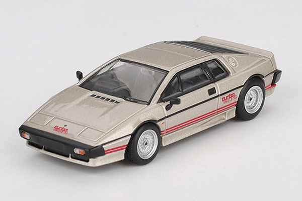1/64 ロータス エスプリ ターボ メタリックシルバー(右ハンドル)[MINI GT]《１１月予約》