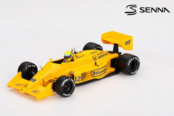 1/43 ロータス 99T モナコグランプリ 1987 優勝車 #12 アイルトン
