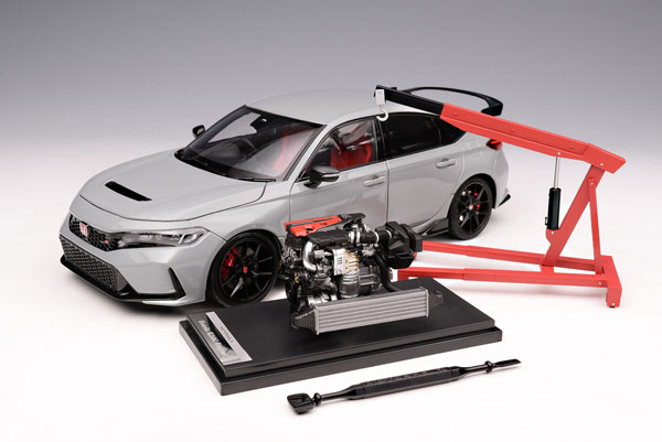 1/18 ホンダ シビック タイプR FL5 Sonic Grey Pearl[MOTORHELIX