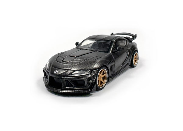 1/64 ダーウィンプロ 66G WBK スープラ A90 カーボンエディション[POP RACE]《０１月予約》